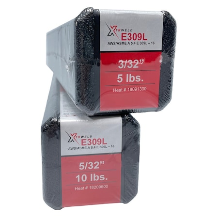 E309L-17 3/32 X 10Lb. Box Priced Per Pound Vac Pack, AWS A5.4, CTD Elec